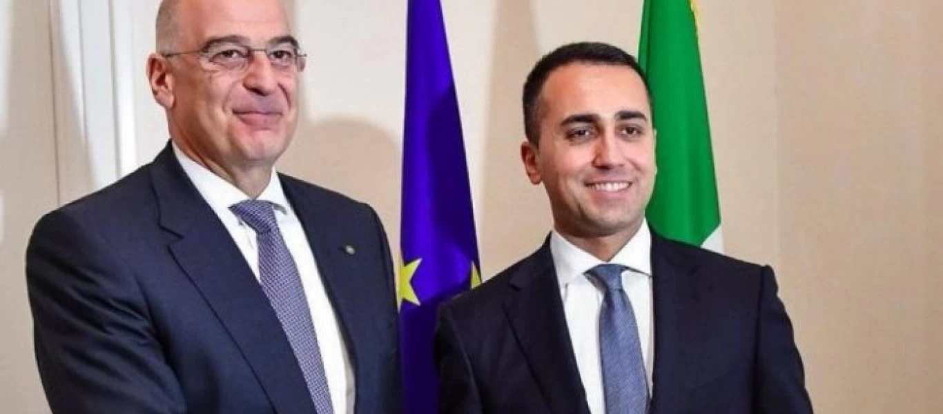 Συνάντηση Ν.Δένδια-Λ.Ντι Μάιο σήμερα - Στο «τραπέζι» της διαπραγμάτευσης η οριοθέτηση της ΑΟΖ στο Ιόνιο